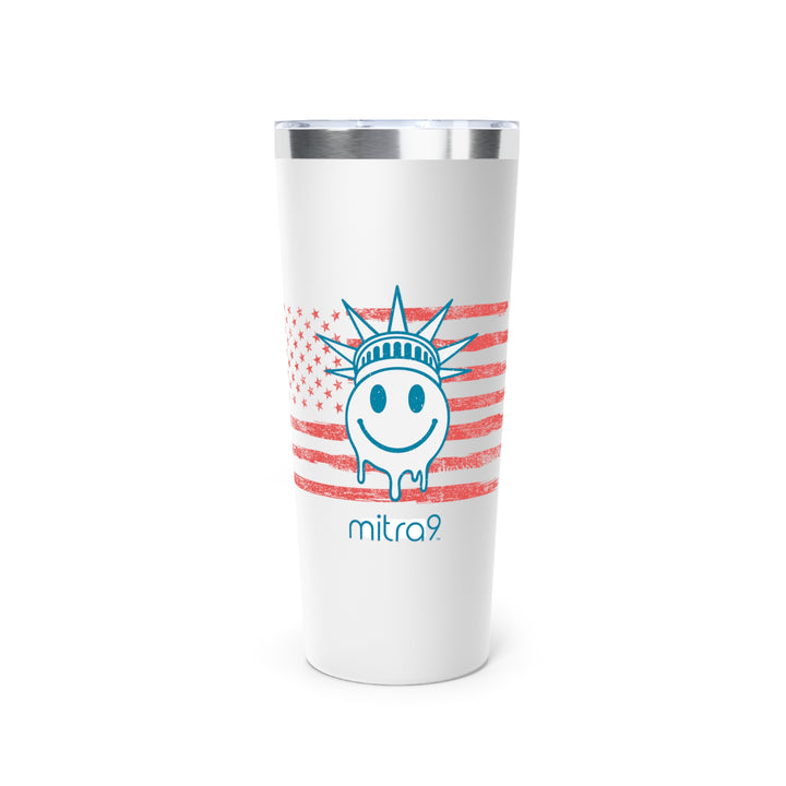 Live Free Copper Tumbler - Red, White, & Chill 2025 Edition