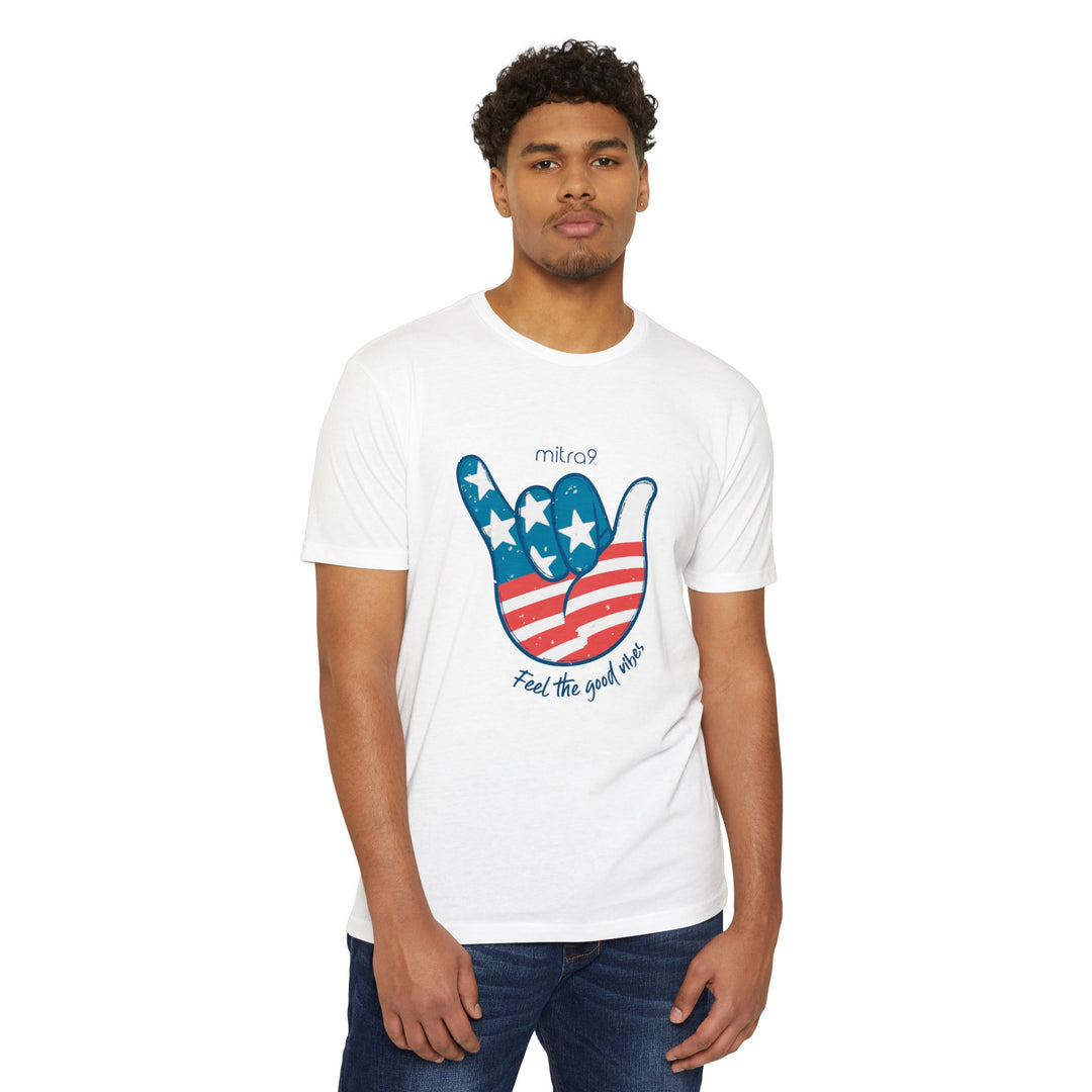 Live Free Patriotic - Red, White & Chill 2025 Edition Graphic Tee
