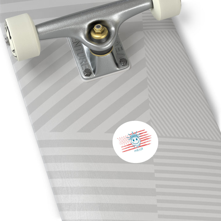 Live Free 4th of July Sticker - Red, White, & Chill 2025 Edition