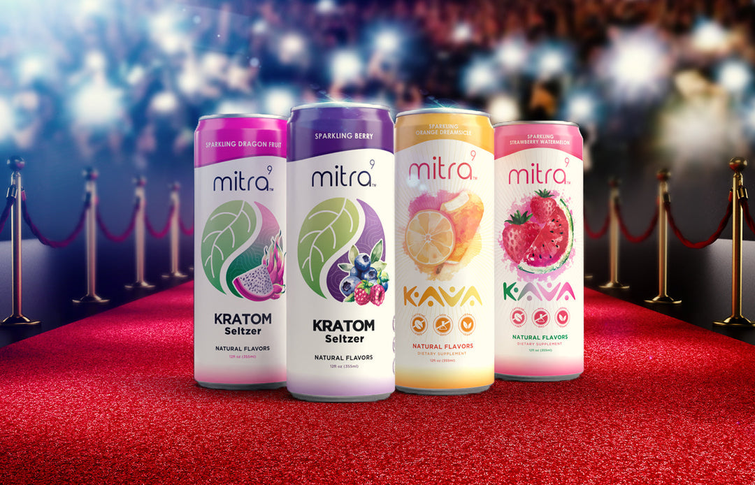 Celebrity Kava Kratom Seltzers on the Red Carpet