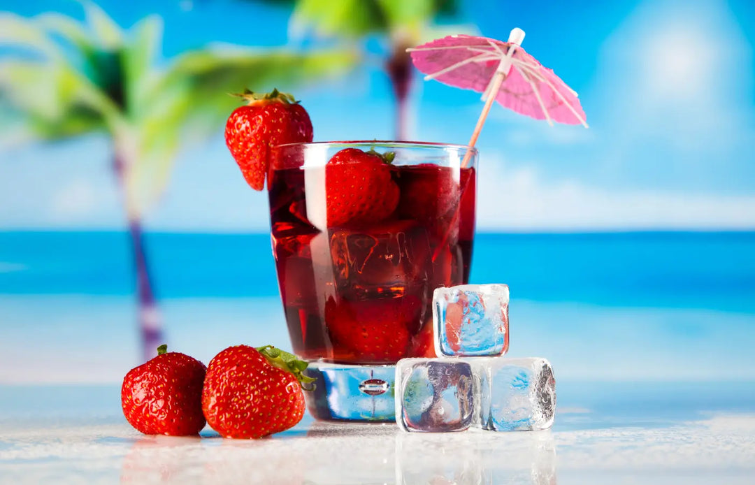 Mocktail Drink on the Beach