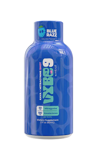 Blue Razz Kava Kratom Shot